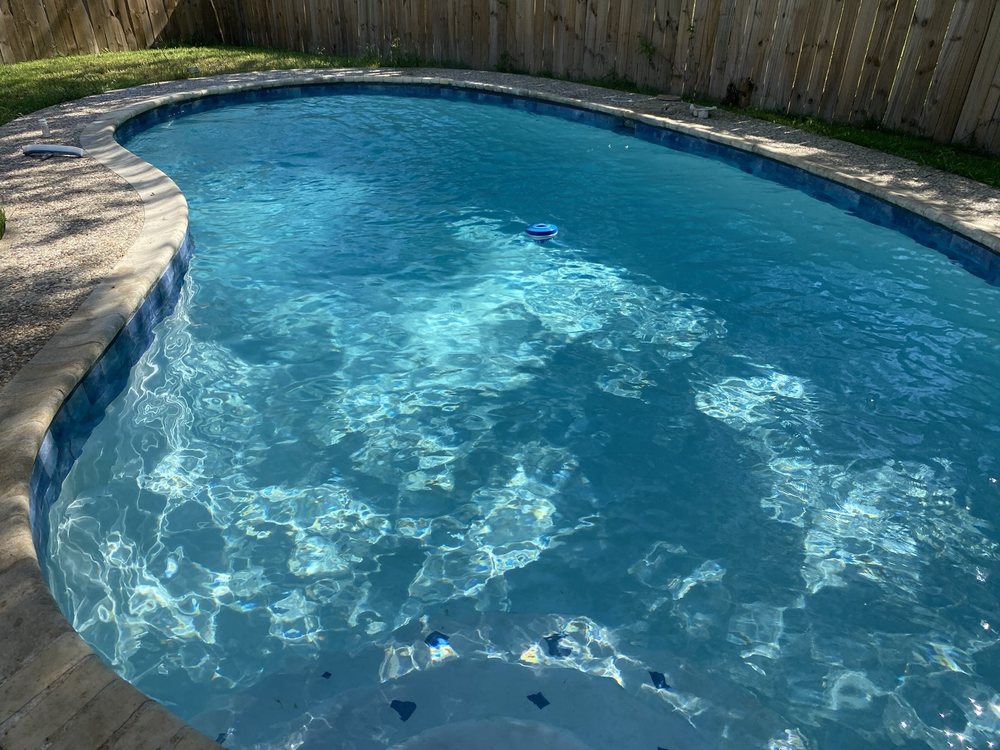 Restored clear pool