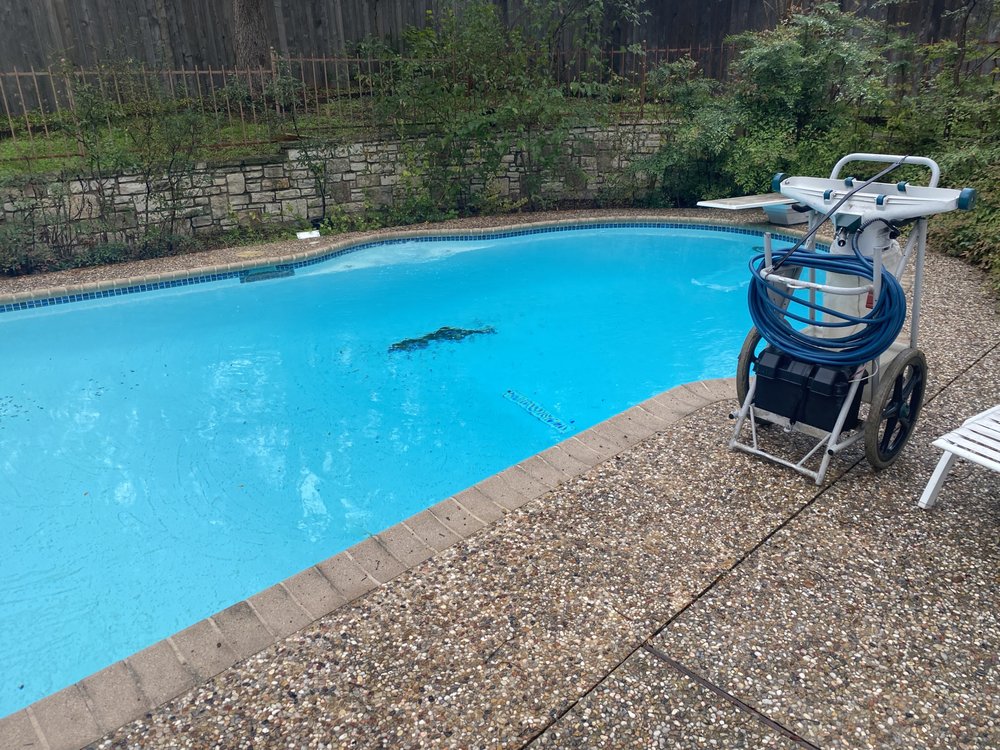 Pool needing service